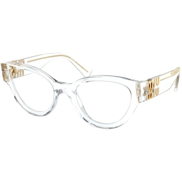 Miu Miu Accessories - Miu Miu Eyeglasses MU01VV 2AZ1O1 52 Transparent Clear Optical Frame